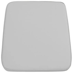 Poduszka na krzesło zewnętrzne VIREON 44x45 cm, jasnoszara