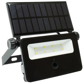 LED solarny reflektor z czujnikiem NOCTIS LED/2W/1800 mAh 3,7V 6000K IP65