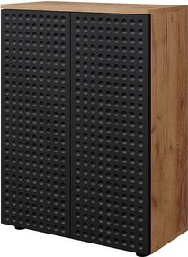 Szafka Midi kropkowany antracyt 60x30x81 irma