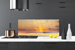 Panel Szklany Lazurowa Zatoka I Piasek