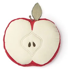 Bawełniana poduszka dziecięca ø 30 cm Apple – Lorena Canals