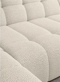 Narożnik COCOON XL w układzie U z elektryczną regulacją siedziska Lewostronny w tkaninie JAGUAR 02