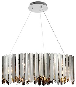 Lampa sufitowa metalowa APP1763-8CP CHROME