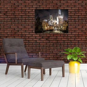 Obraz oświetlonej Bramy Pyłu (70x50 cm)