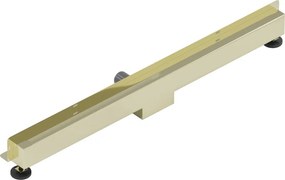 Mexen Flat Wall odpływ liniowy ścienny 2w1 100 cm, złoty - 1530100