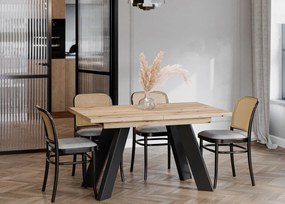 Stół w stylu industrialnym Como rozkładany od 130 do 210 cm