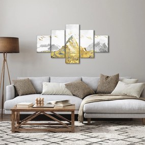 Obraz - Złota góra (125x70 cm)