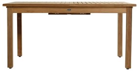 Stół ogrodowy z litego drewna tekowego 90x150 cm Java – Hartman