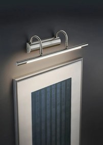 Kinkiet LED w kolorze srebra Cuadro – Trio