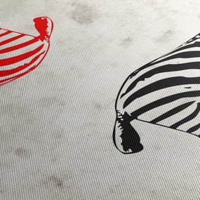 Obraz - Zebry (170x50 cm)