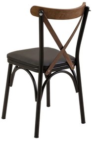 Czarne krzesło Oliver Sandalyer – Kalune Design