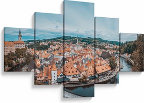 Obraz - Český Krumlov (125x70 cm)