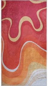 Czerwono-pomarańczowy dywan odpowiedni do prania 60x100 cm Colors of Joy – Vitaus
