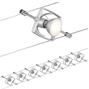 Paulmann 94152 - ZESTAW 7xGU5,3/10W Oświetlenie punktowe MAC 230V chrom