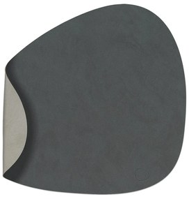Mata stołowa ze skóry ekologicznej 37x44 cm Curve L Double Nupo – LIND DNA