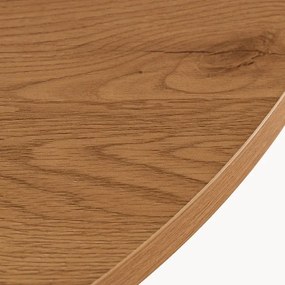 Stół Okrągły Rozkładany LUKAS 100-250 cm Dąb/Kaszmir Japandi