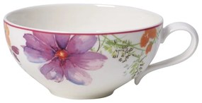 Porcelanowa filiżanka na herbatę z motywem kwiatów Villeroy & Boch Mariefleur Tea, 0,24 l