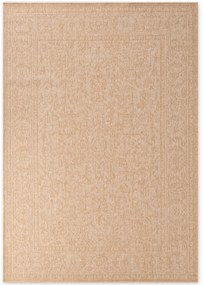 Dywan zewnętrzny dwustronny Duet beżowo-kremowy 120 cm x 170 cm