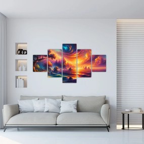 Obraz - Magiczny świat (125x70 cm)
