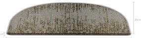 Dywaniki na schody zestaw 16 szt. 20x65 cm Horizon – Vitaus