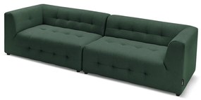 Ciemnozielona sofa 324 cm Kleber – Bobochic Paris
