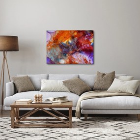 Obraz - Abstrakcyjna sztuka tuszu (70x50 cm)