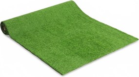 Outsunny Sztuczny trawnik 100x400cm z systemem odprowadzania wody, dywan z trawy o wysokości 10mm, zielony | Aosom PL