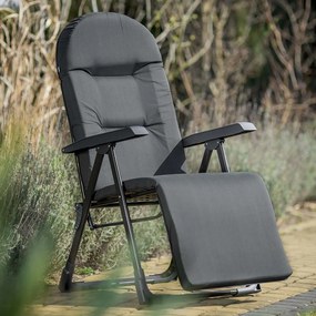 Fotel ogrodowy z podnóżkiem Galaxy Plus D002-06PB PATIO
