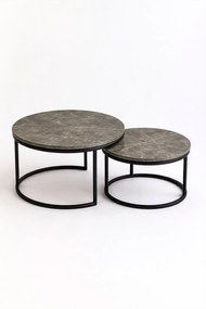 Zestaw 2 stolików pomocniczych Samis