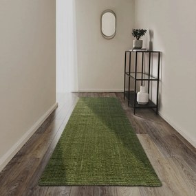 Dywan naturalny jutowy Villeroy &amp; Boch Rosalie zielony 80 cm x 300 cm