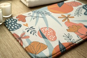 Dywanik łazienkowy antypoślizgowy Dywanik łazienkowy antypoślizgowy Kwiaty Floral
