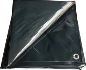 Plandeka wodoodporna 5x6 m 650g/m² biała UV PVC