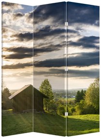 Parawan - Leśna chatka (126x170 cm)