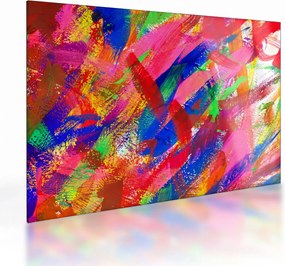 Obraz na szkle - Kolorowa abstrakcja (70x50 cm)
