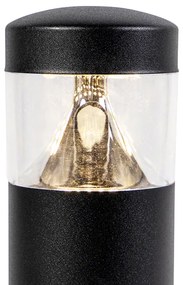 Zewnetrzna Nowoczesna lampa zewnętrzna czarna 40 cm IP44 z LED - Roxy Nowoczesny Oswietlenie zewnetrzne