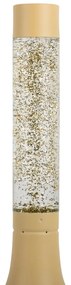 Jasnożółta lampa stołowa ze szklanym kloszem (wysokość 37,5 cm) Astro Glittler – Leitmotiv