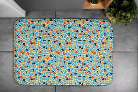 Dywanik antypoślizgowy do łazienki Dywanik antypoślizgowy do łazienki Kolorowa Abstrakcja