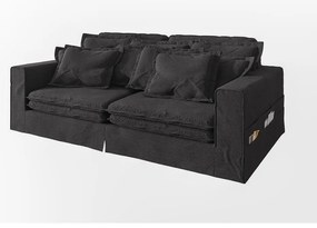 Czarna sofa 236 cm Nora – Ropez