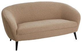 Jasnobrązowa sofa z materiału bouclé 160 cm Almond – Light &amp; Living