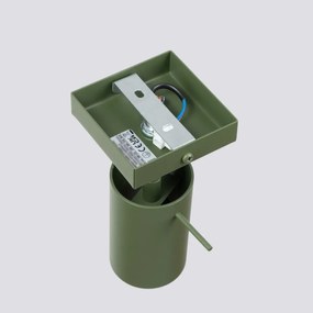 Kinkiet RING zielony oliwkowy SOLLUX  LIGHTING
