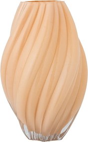 Pomarańczowy szklany wazon (wysokość 30 cm) Kanji – Bloomingville