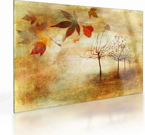 Obraz na szkle - Jesienny nastrój (70x50 cm)