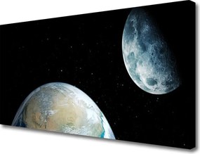 Fotoobraz na płótnie Kosmiczna Więź Światów