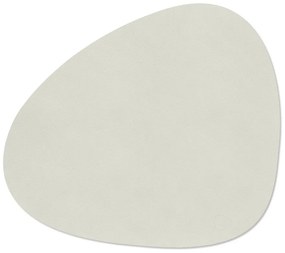 Mata stołowa ze skóry ekologicznej 37x44 cm Curve L Nupo – LIND DNA