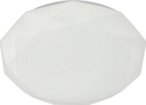 LED ściemnialna oprawa sufitowa HEX LED/72W/230V 3000-6000K śr. 50 cm biała + pilot