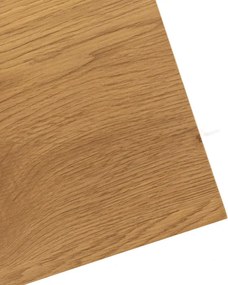 Zestaw Stolików Kawowych CARMI Dąb Złoty/Czarny do Salonu Loft