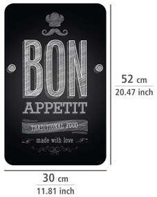 Szklane płyty ochronne BON APPETIT na kuchenkę – 2 sztuki, WENKO,