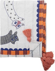 Koc z mieszanki bawełny 130x155 cm Missy – Bloomingville