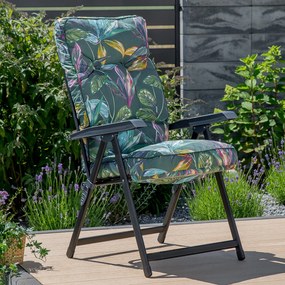 Fotel ogrodowy rozkładany Lena Black Edition G058-02PB PATIO