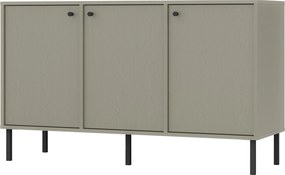 Komoda TORINO - Zielony / Wysokość 74 cm / 125 cm / Bez szuflad